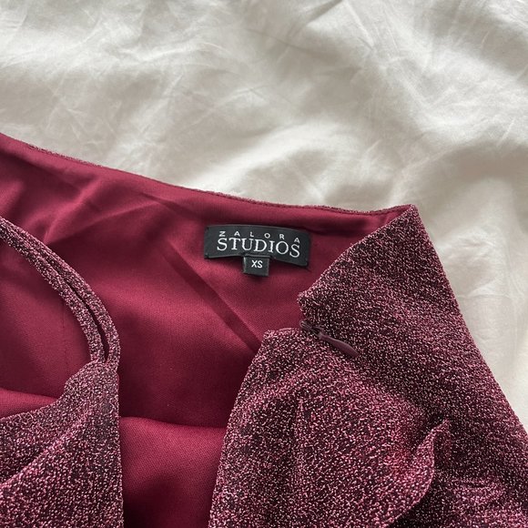 Zalora Pink Sparkly Mini Dress - Picture 7 of 8